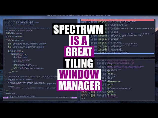 Spectrwm Is An Impressive Tiling Window Manager