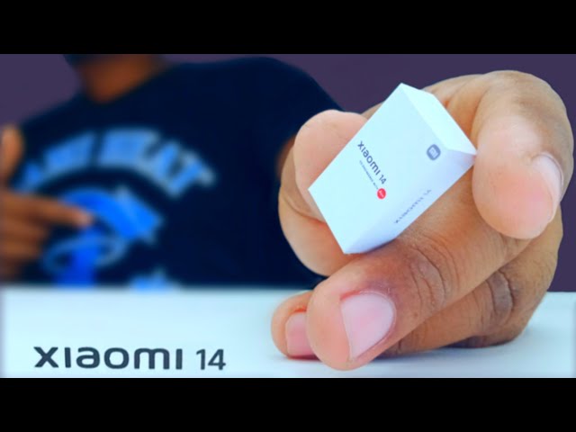 Miniature Xiaomi 14 unboxing... with mini setup