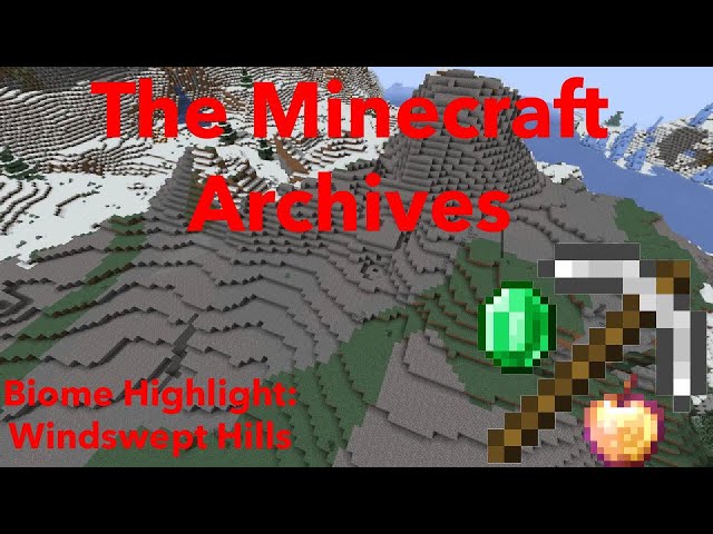 Minecraft Archives: Windswept Hills Biome
