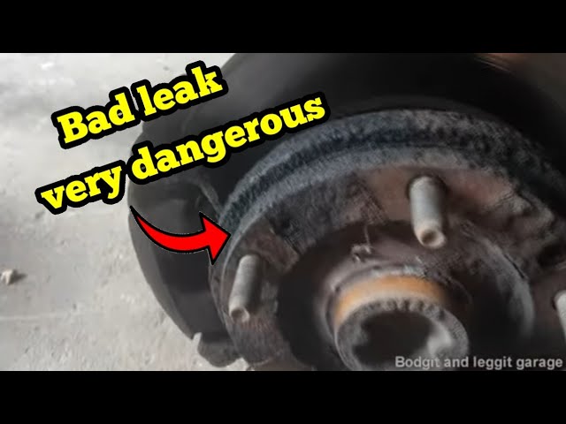 Ford Transit Back Axle Seal Leaking