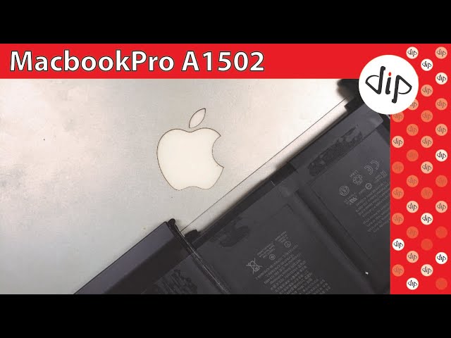 Cambio de Batería MacBook Pro A1502