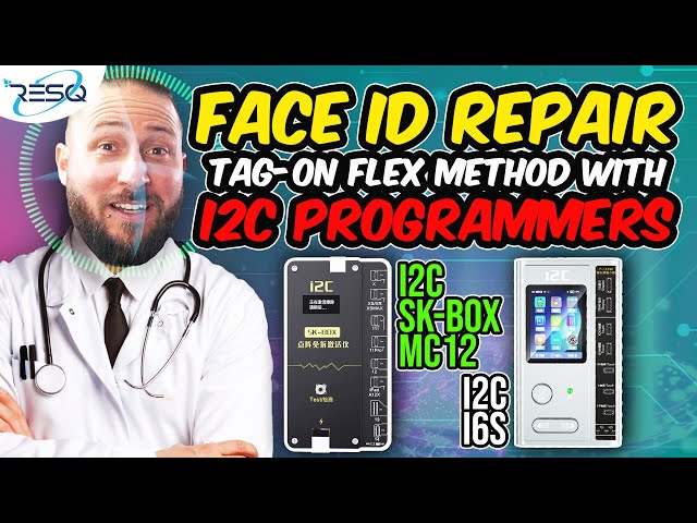 😍Face ID Repair: Tag-On Flex Method with (NEW) i2C Programmers! Easiest Way? NO SOLDERING! - How to