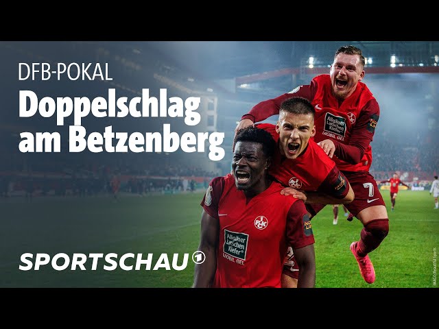 1. FC Kaiserslautern - 1. FC Nürnberg DFB-Pokal Achtelfinale | Sportschau
