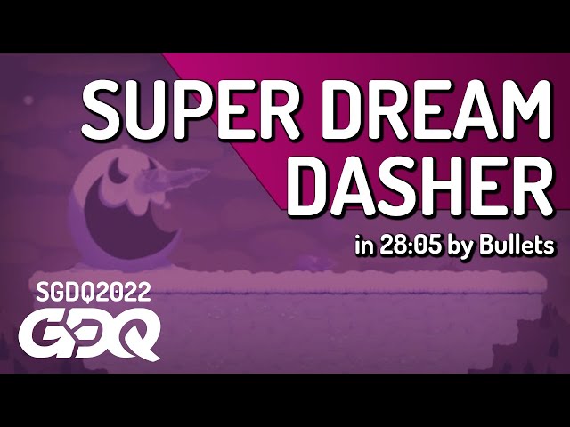 Super Dream Dasher by enbee in 28:05 - Summer Games Done Quick 2022