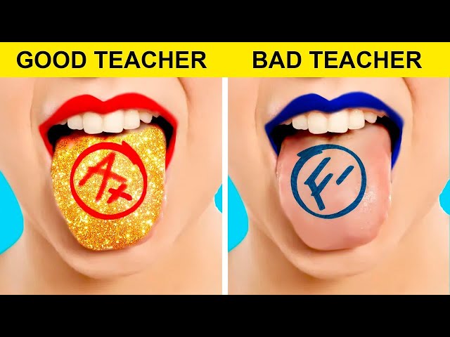 Good Teacher Vs Bad Teacher || Cool School Gadgets and Hilarious Moments by Gotcha! Hacks