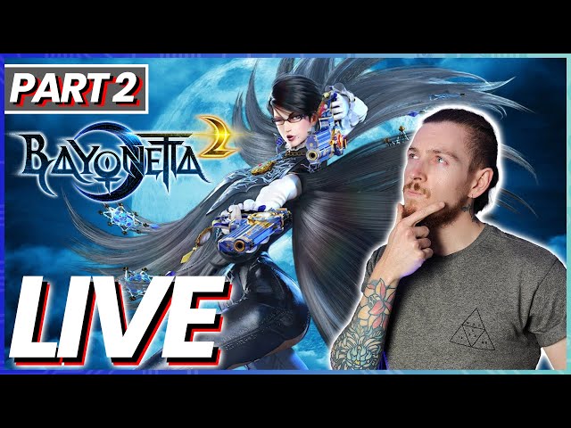 Playing Bayonetta 2 Part 2 // LIVE Nintendo Switch