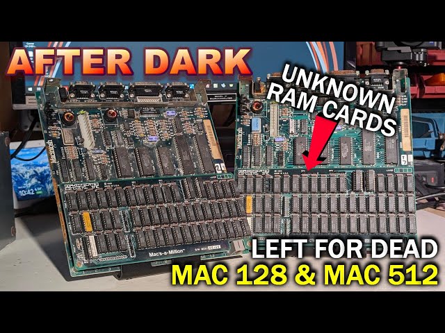 These old Mac motherboards have cool 3rd party RAM boards (Mac's-a-million)
