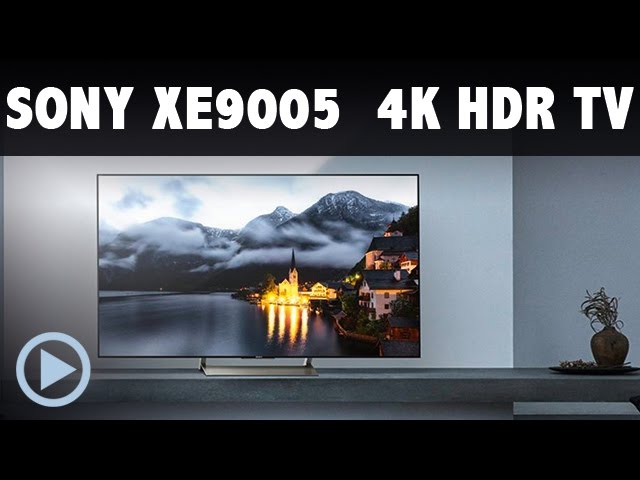 Review: SONY XE9004 4K HDR Android TV (german)