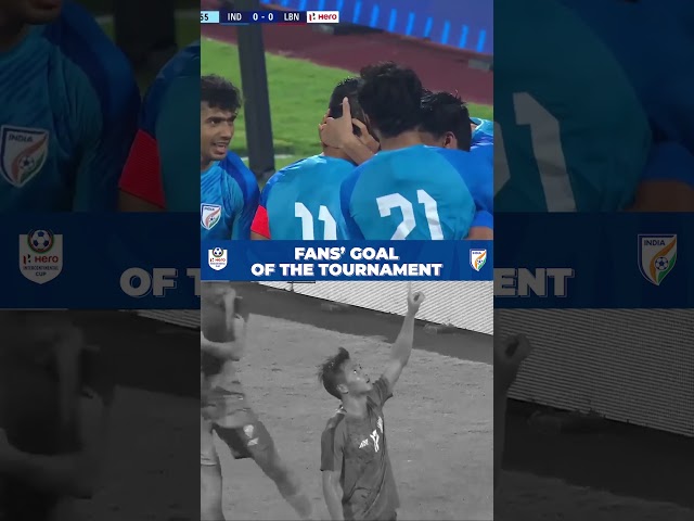 Fan's Goal of the Tournament | Chhetri vs Chhangte | Hero Intercontinental Cup 2023