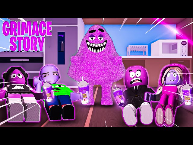 I TRIED THE GRIMACE SHAKE All Parts! | Roblox |funny moments