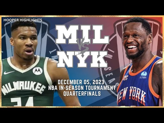 Milwaukee Bucks vs New York Knicks Full Game Highlights | Dec 5 | 2024 NBA Season