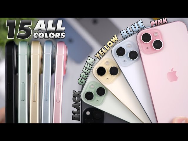 iPhone 15: All Colors In-Depth Comparison! Which is Best?