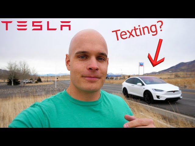 Can you Text and Drive a Tesla at the Same Time?