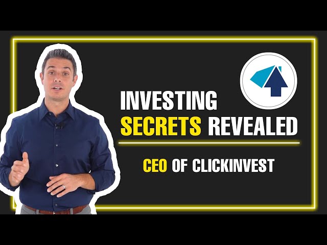 Investing Secrets Revealed with Rosario Terracciano of Clickinvest
