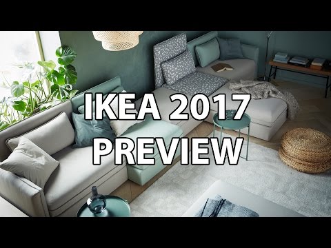 IKEA 2017 Catalog Preview - My Favorite New Products (Sofabed, Standing Desk, Tabletop)