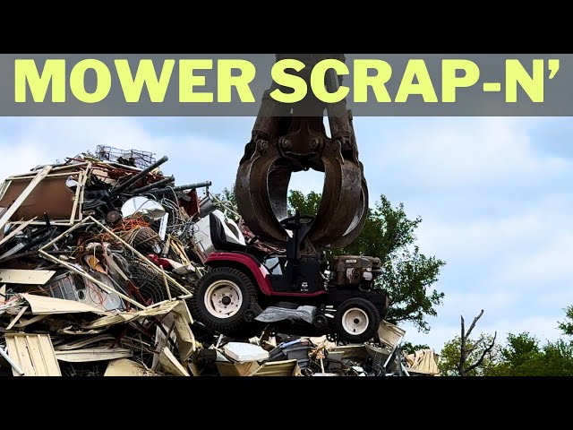 How to Scrap a Mower + Scrap Rates!