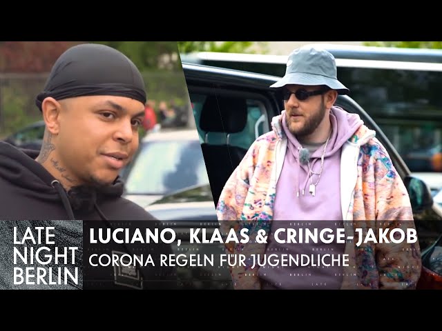 Luciano & Klaas steuern Cringe-Jakob: Corona Regeln für Jugendliche | Late Night Berlin | ProSieben