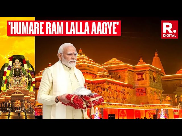 Our Ram Lalla Will Not Stay In Tent Anymore, Says PM Modi After The Pran Pratishtha Ceremony