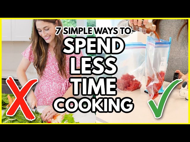 Girl, stop wasting time in the kitchen! 🙅🏻‍♀️ 7 Effective TIme-Saving Mealtime Shortcuts