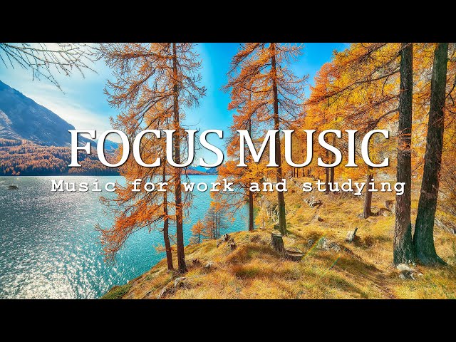 Study Music, Background Music for Concentration, Focus Music for Work and Studying
