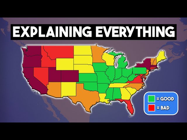 The USA Explained in 30 Maps!