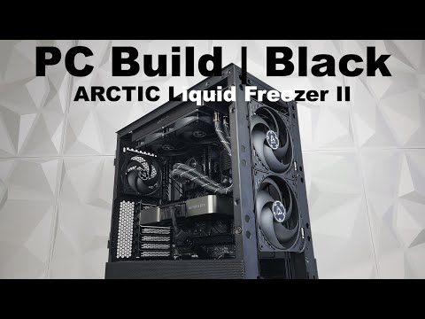 Black PC Build 2022 | No RGB | ARCTIC Liquid Freezer II | LANCOOL II | i7-12700KF |  RTX 3080 Ti FE