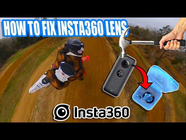 HOW TO FIX INSTA360 CRACKED LENS SUPER EASY!