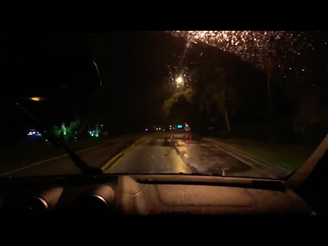 Driving in the rain sounds for sleep - 30 minutes rain sounds