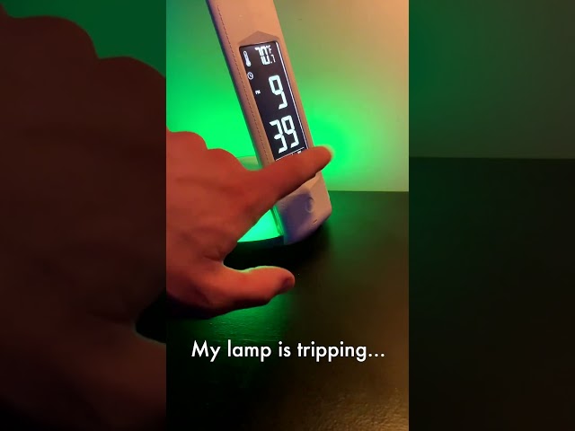 My lamp is tripping...