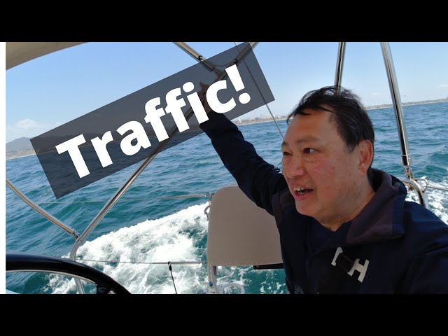 Coastal Sail - Lots of Traffic in Santa Monica Bay