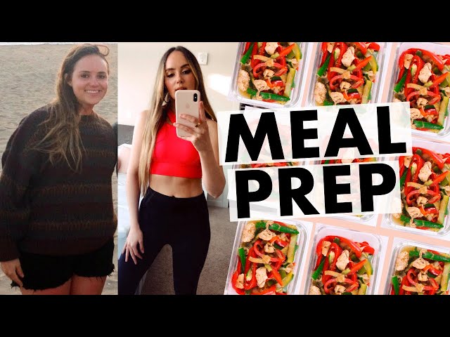 WEIGHT LOSS MEAL PREP WEEK FOR WOMEN 2021 (1 WEEK IN 1 HOUR) | how I lost 50+ lbs
