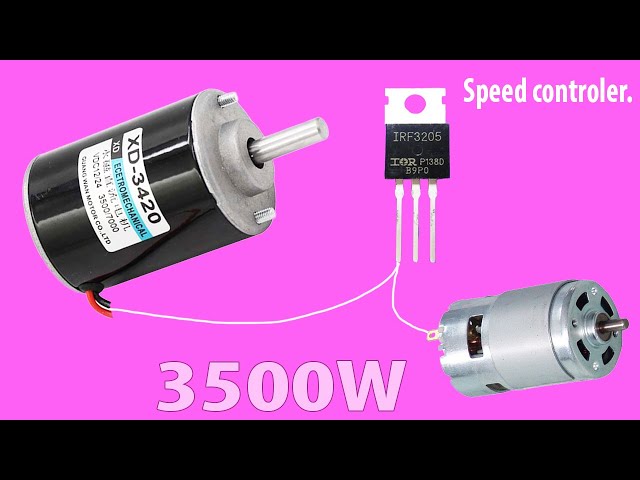 how to make dc motor speed controller #38