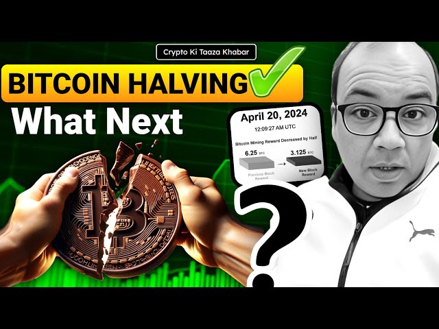 Bitcoin Halving Done, What Next?