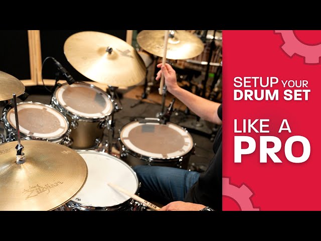 How to Set Up Your Drum Set Like a Pro! by Mike Packer