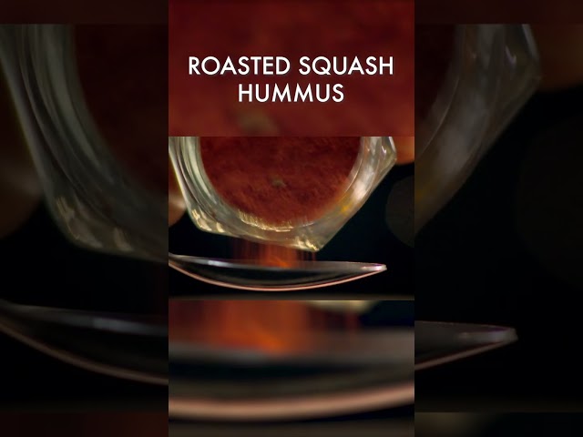 Roasted Squash Hummus #shorts
