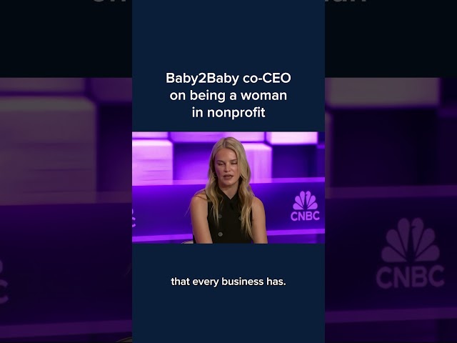 Baby2Baby co-CEO on being a woman in nonprofit #CNBCChangemakers