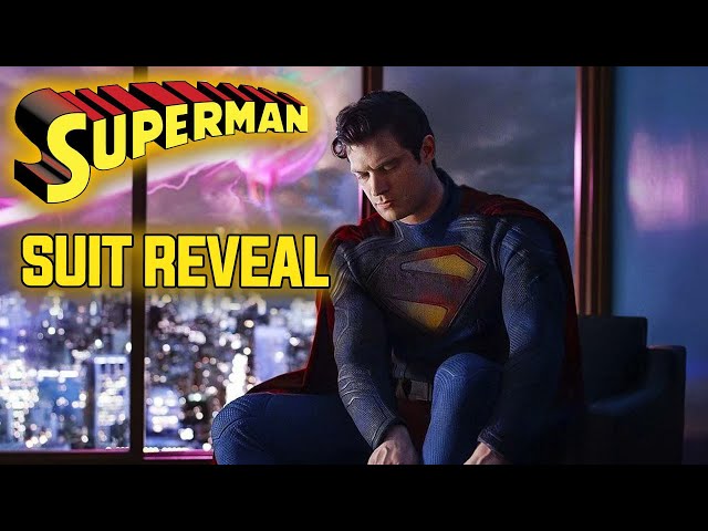 SUPERMAN First Look & Complete Suit Breakdown