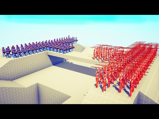 50x vs 50x RANGED UNITS TOURNAMENT | TABS - Totally Accurate Battle Simulator