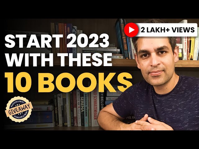 The BEST BOOKS I READ in 2022! | Book Recommendations 2023! | Ankur Warikoo Hindi