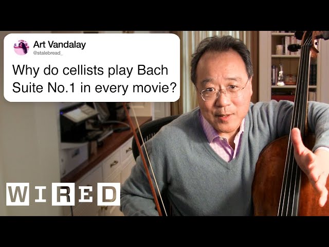 Yo-Yo Ma Answers Cello Questions From Twitter | Tech Support | WIRED