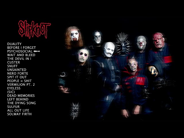 Slipknot | Top Songs 2023 Playlist | Duality, Before I Forget, Psychosocial...