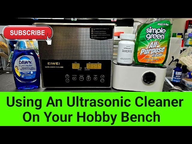 How To Use An Ultrasonic Cleaner For Your Hobby Needs - Airbrush Deep Clean & More