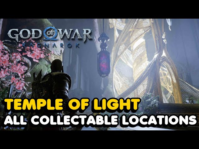 God Of War Ragnarok - Temple Of Light All Collectables Location Guide