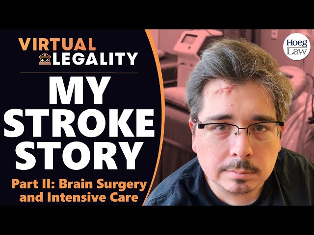 My Stroke Story | PART II - Brain Surgery and ICU (VL Extra)