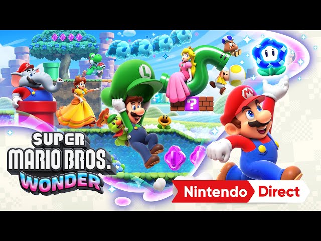 Super Mario Bros. Wonder arrive le 20 octobre sur Nintendo Switch !