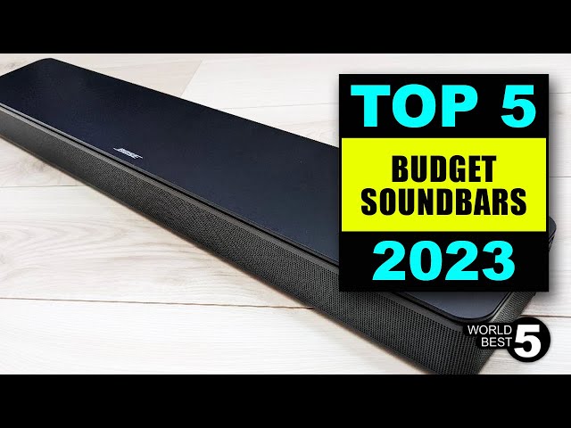 5 BEST Budget Soundbars in 2023: Don’t Buy a Soundbar Until You Watch This!
