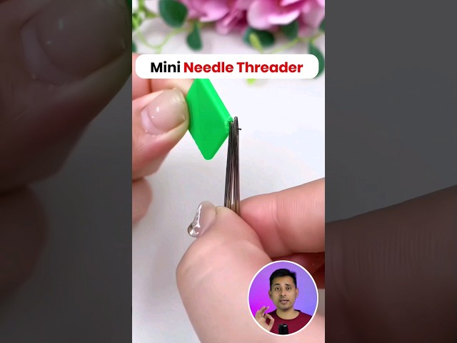 Thread your needle in 1 sec #tips
