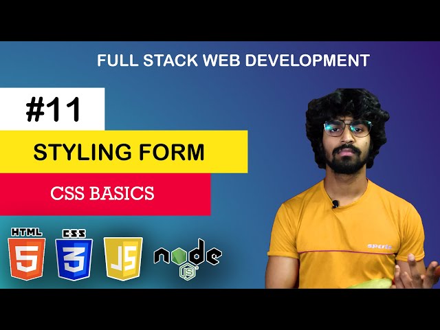 #11 Transform Your Web Forms with CSS Magic | Become a Web Development Master in 2023