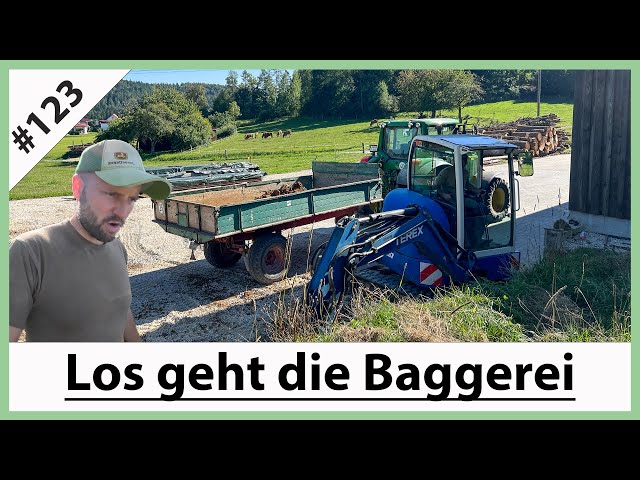#123 -  Anpflanzung pflegen I Baggerarbeiten I Kälbchen purzeln