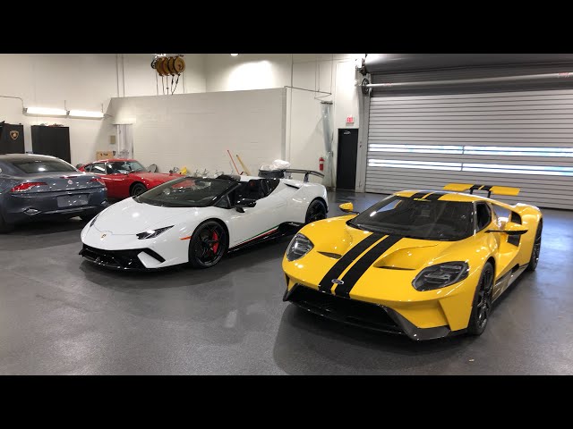 Livestream with the Performante Spyder and 2018 Ford GT